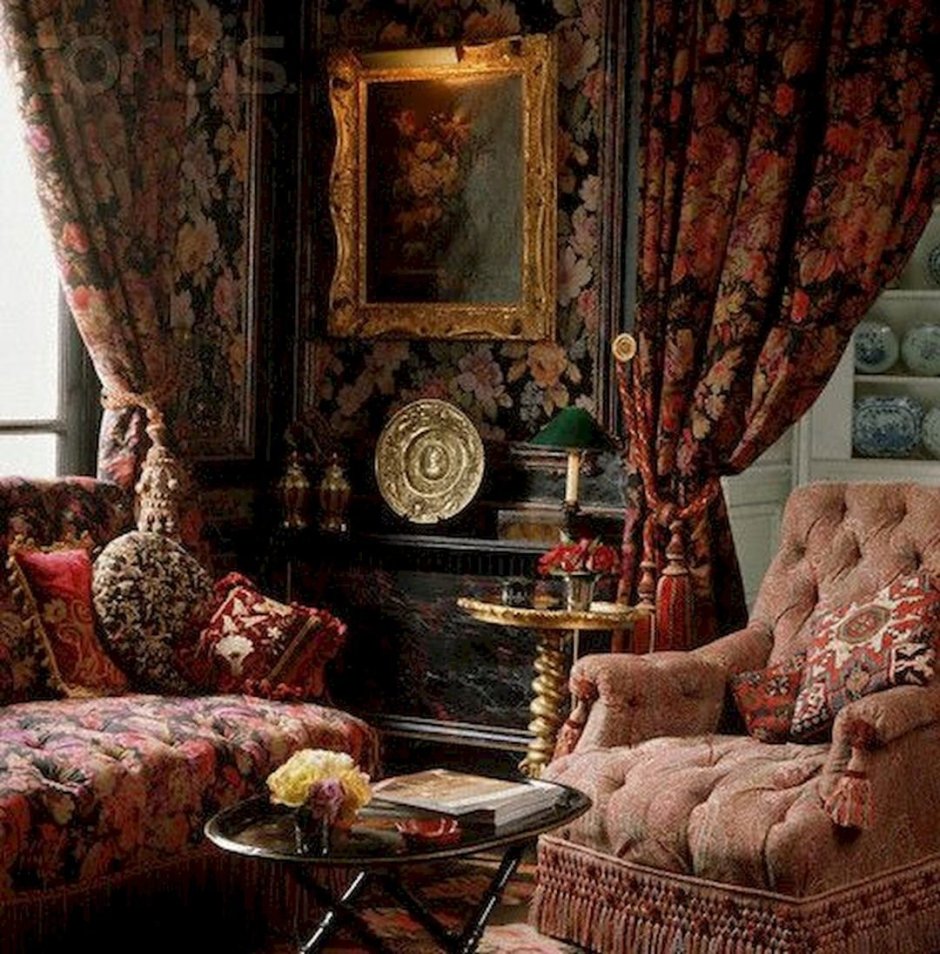 Викторианский стиль интерьера в Англии 19 века