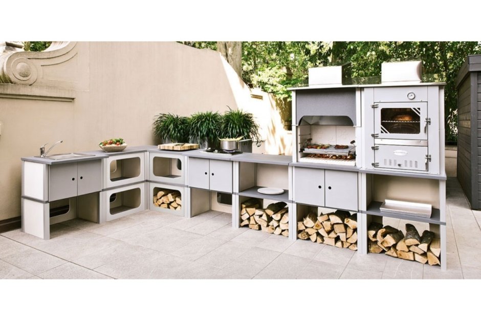 Барбекю Palazzetti Maxime 2 Unpainted Grill Module with Oven