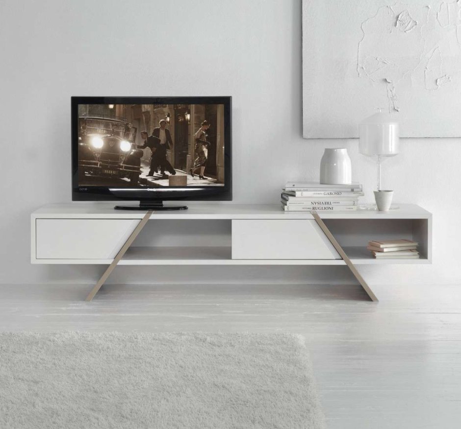 Консоль под телевизор в современном стиле