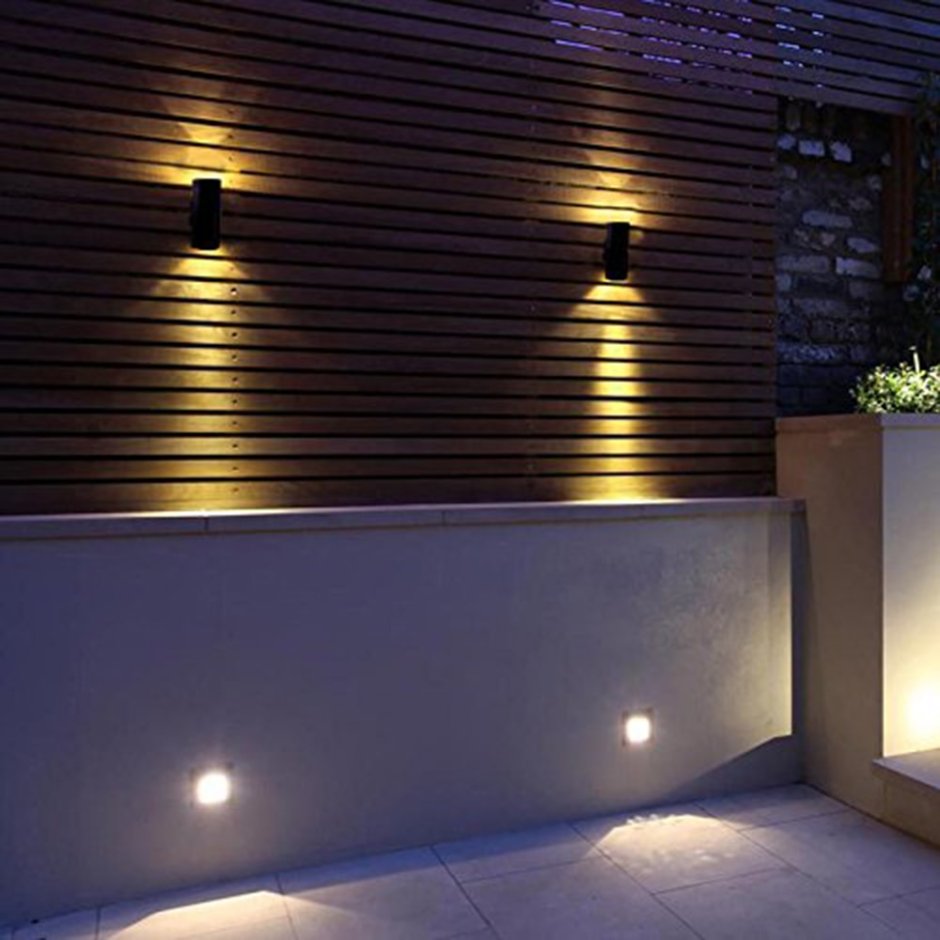 Наружные светильники для дома на стену