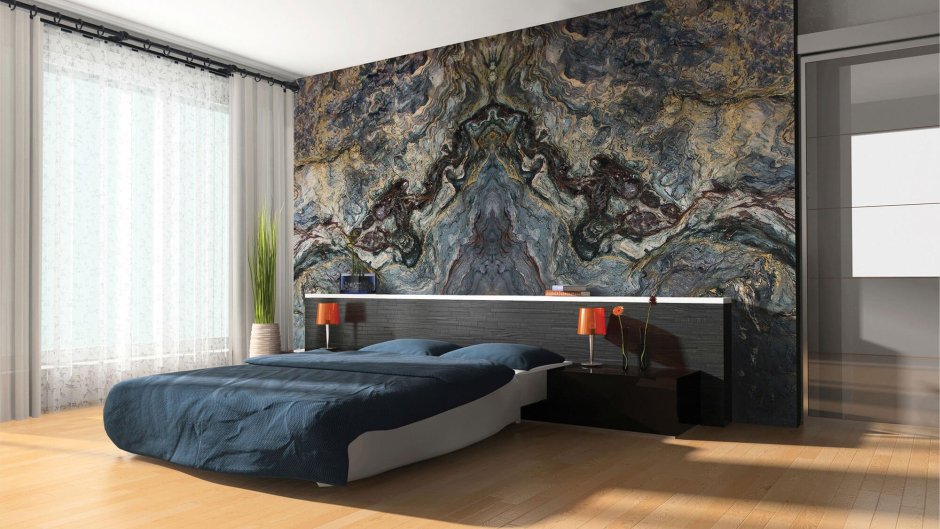 Скала в интерьере дома