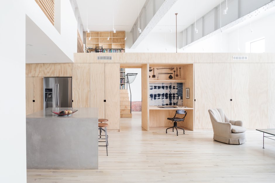 Spine House, Германия интерьер