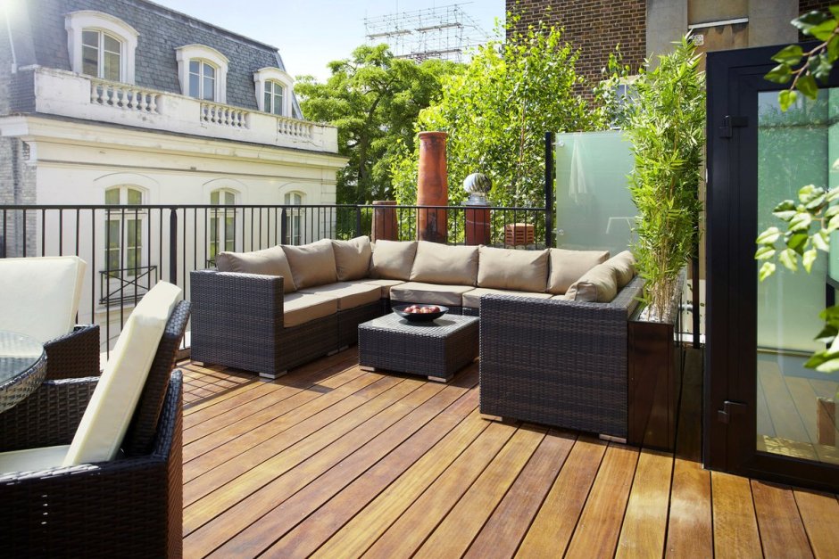 Балкон терраса в частном доме