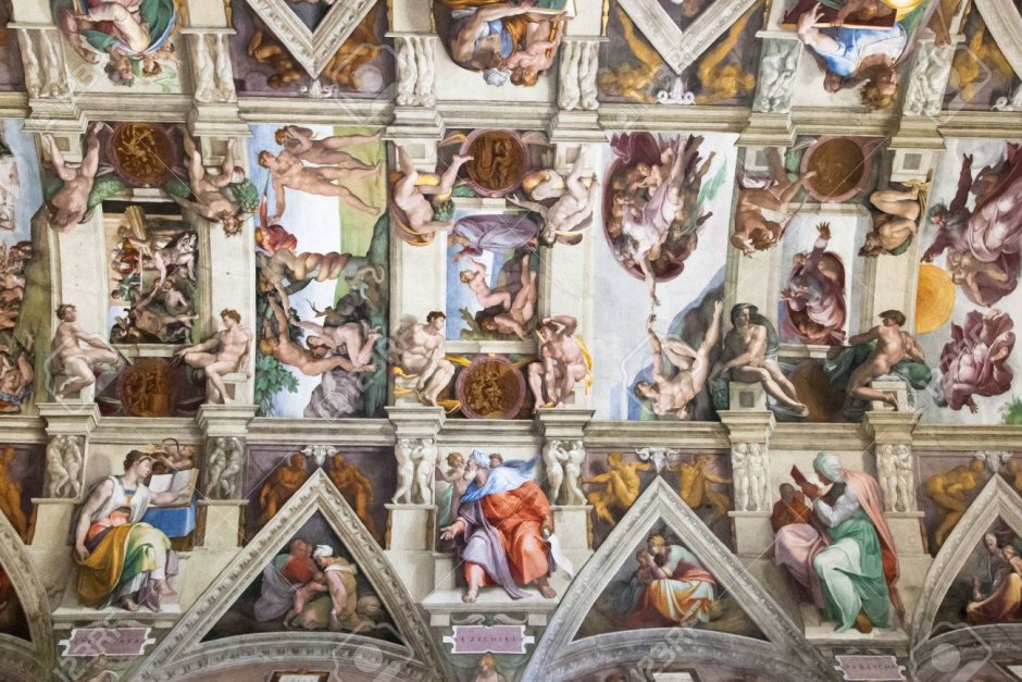 Микеланджело Буонарроти фрески Сикстинской капеллы
