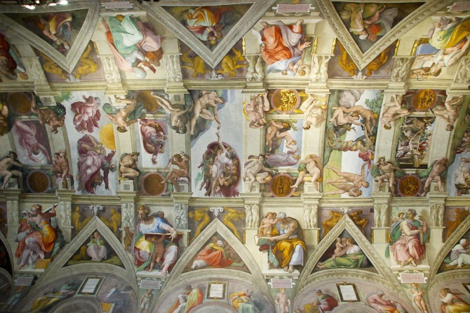 Сикстинская капелла шедевр Микеланджело