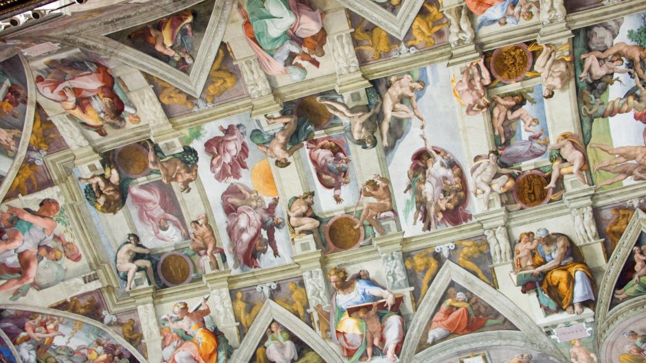 Микеланджело. Сикстинская капелла. 1508-1512.