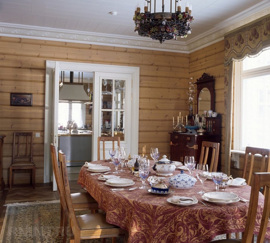 Сканди дом с террасой