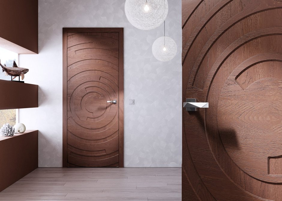 Скрытые двери в коридоре