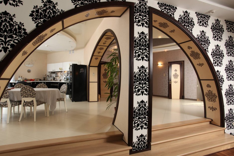 Полки из дерева изогнутые