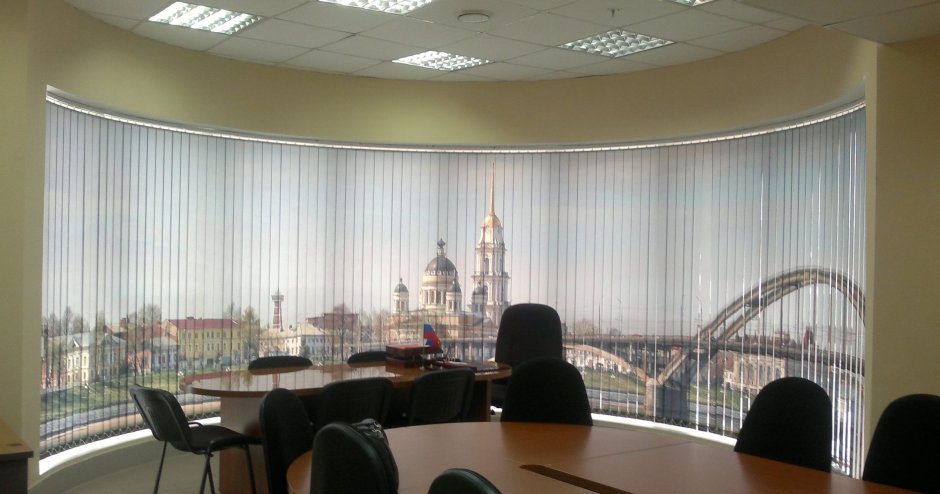 Жалюзи в зал совещаний