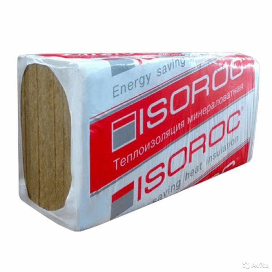 Утеплитель ISOROC Изолайт 1000х600х100мм (50 кг/м3)