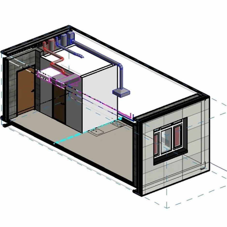 Приточно-вытяжная система вентиляции проект