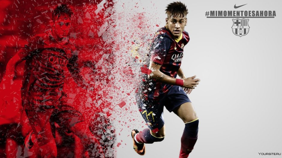 Neymar Jr обои Барселона