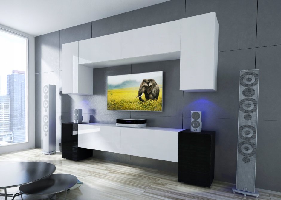 Стенка good-mebel глянец 3d-32