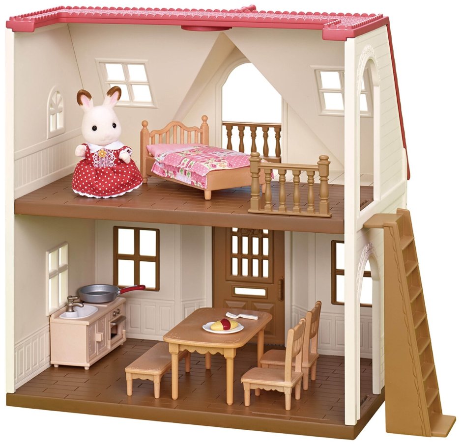 City House with Lights Sylvanian Families