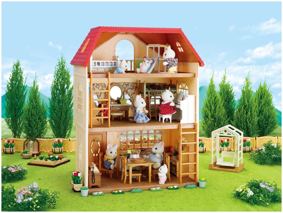 Sylvanian Families Sweet Raspberry Home