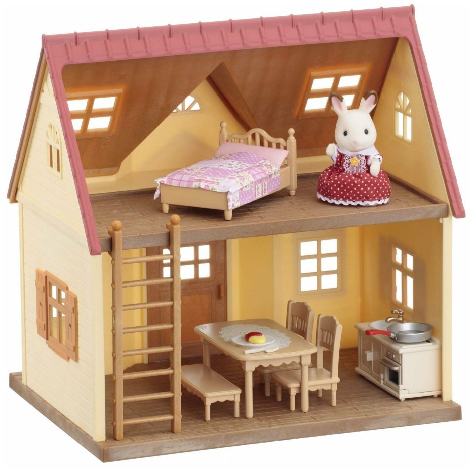 Sylvanian Families Red Roof Country Home