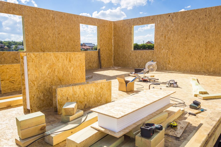 Панель SIP (Structural Insulated Panel