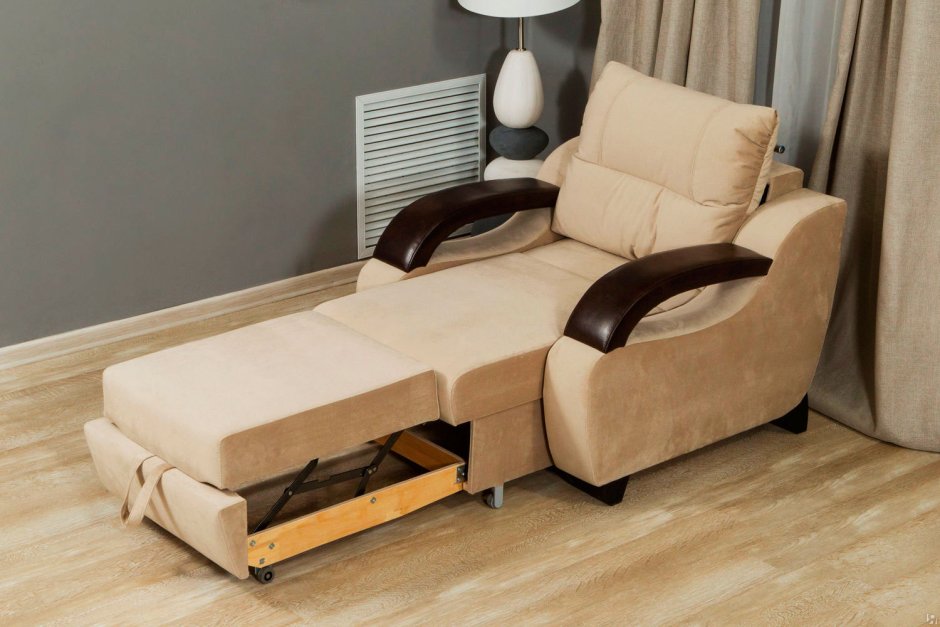Ваттвикен кресло-кровать, лерхага коричневый