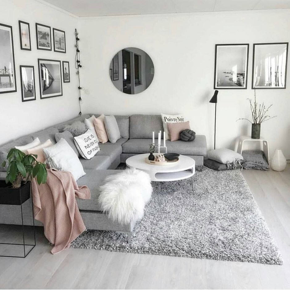 Walls Color for Gray Furniture Living Room