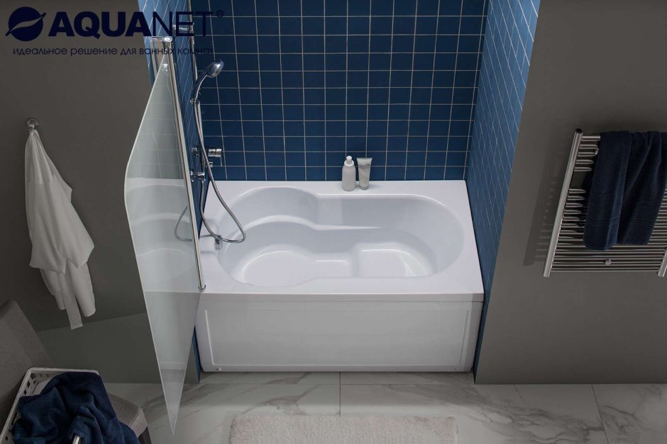 Акриловая ванна Aquanet largo 120x70