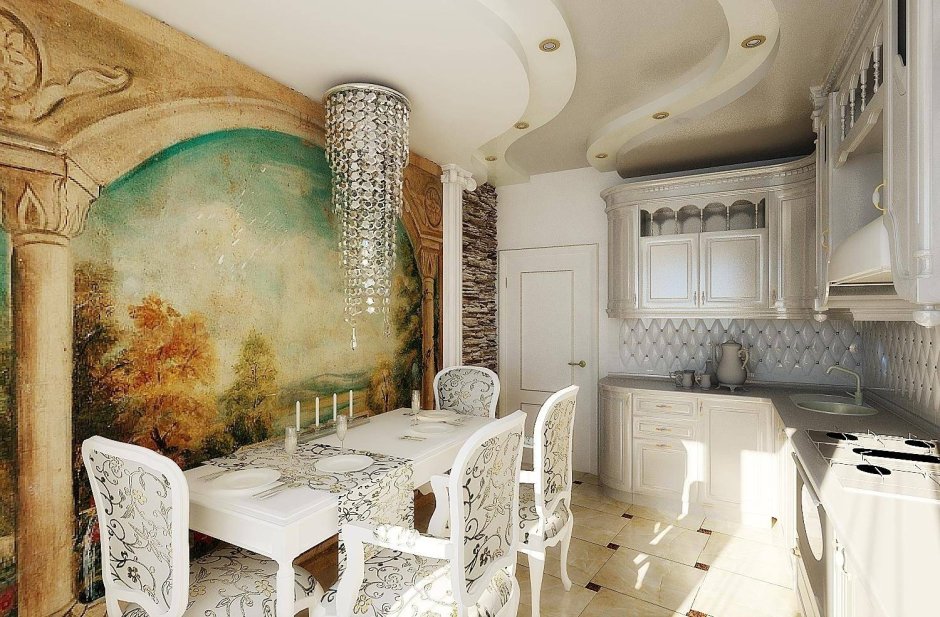 Фрески Affresco для кухни