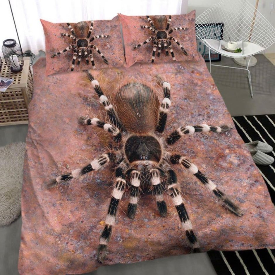 Постельное белье с пауками