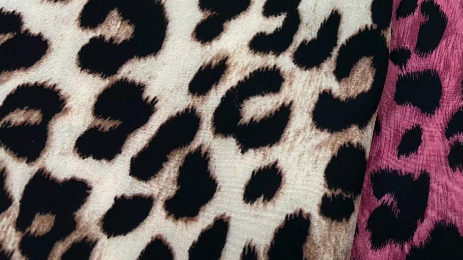 Ткань леопардовый принт