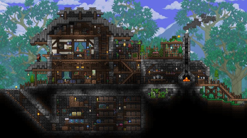 Astral House Terraria