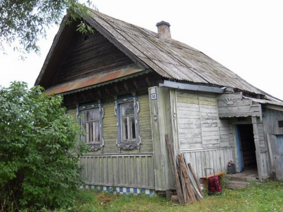 Деревянные дома старые Деревенские