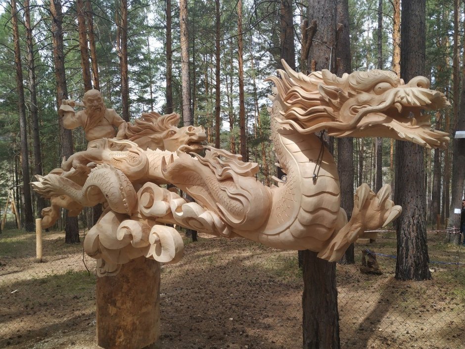 Фестиваль в Иркутске парковой скульптуры