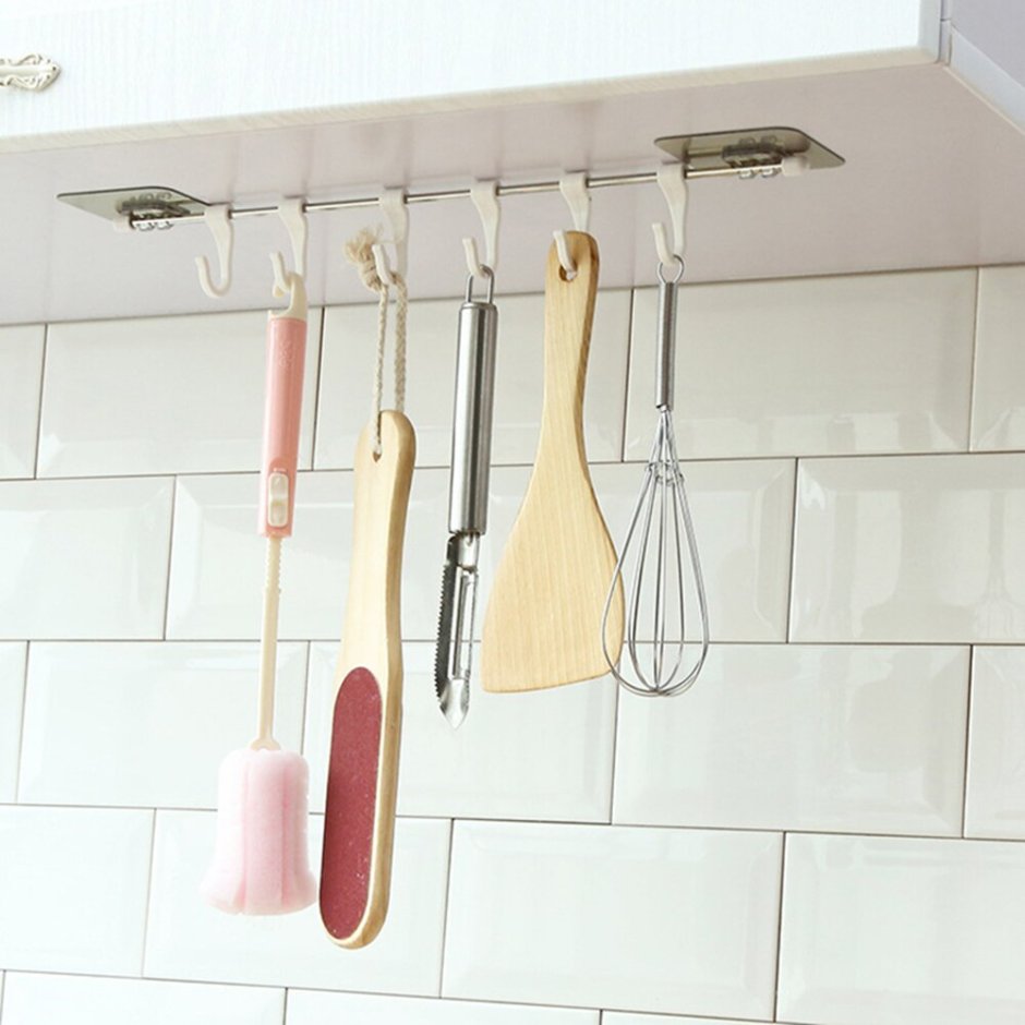 Планка с крючками "Хозяюшка" Storage Hooks