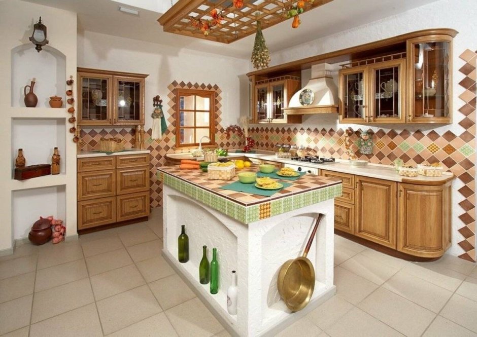 Раздвижной кухонный остров