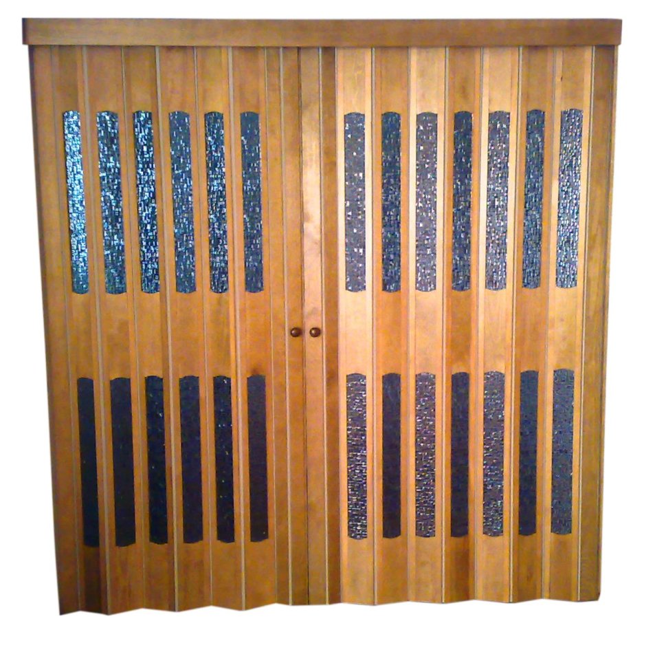 Дверь гармошка деревянная