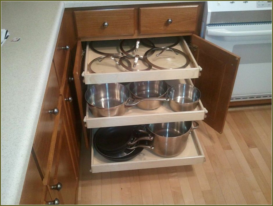Хранение кухонной утвари