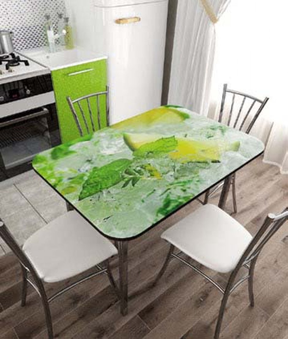 Столешница из стекла