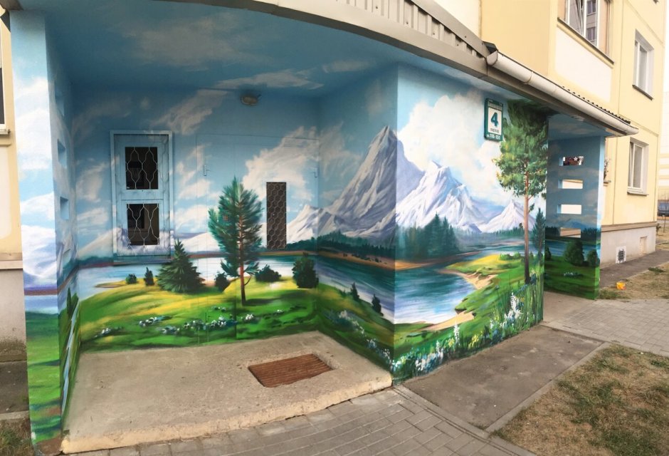 Кострома стрит арт