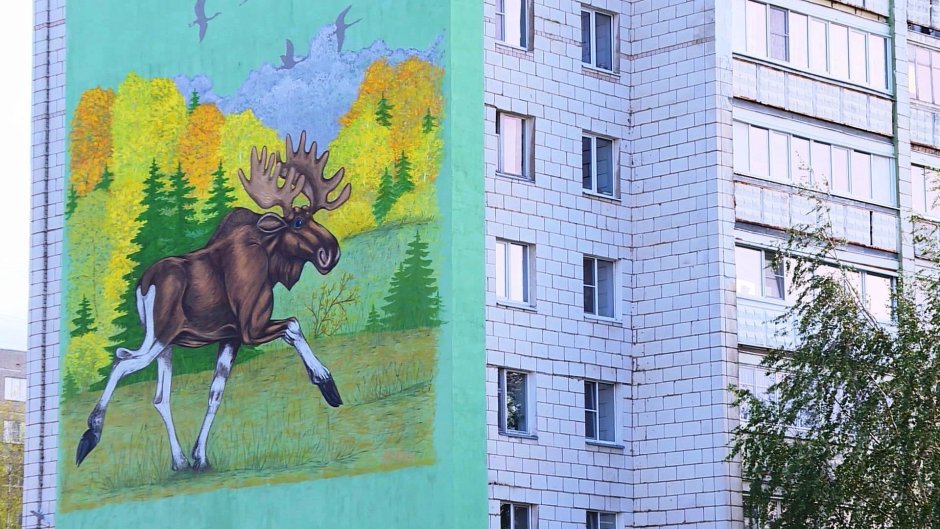 Живопись на стенах и заборах