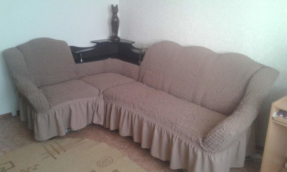 Чехлы на угловой диван с полкой в Анжеро-Судженске цена т адрес
