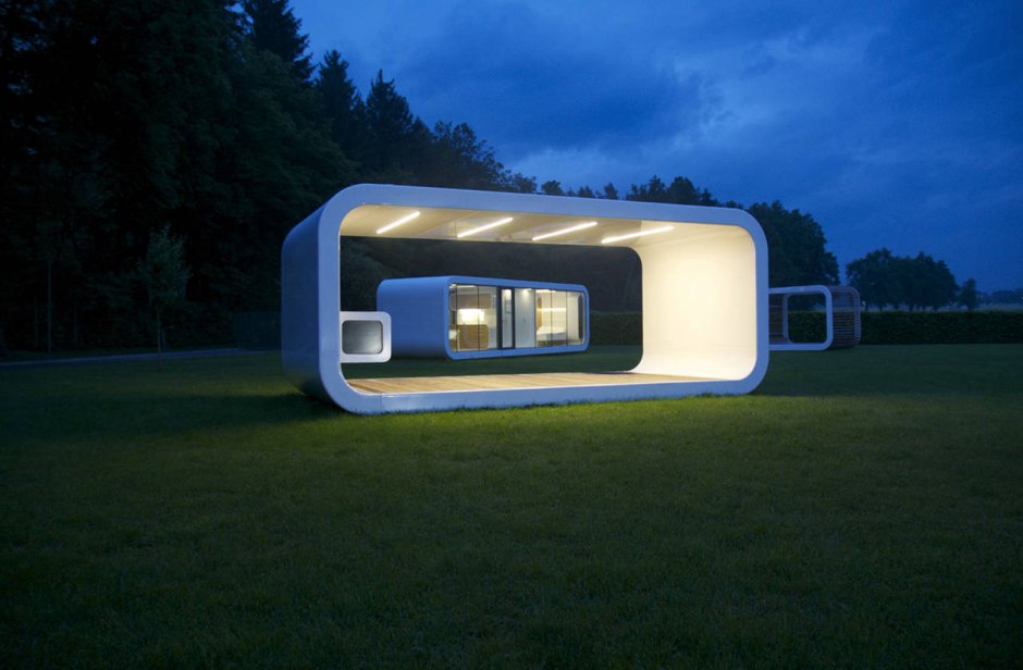 Модульный дом (Modular House) от студии архитектуры Ильи Самсонова