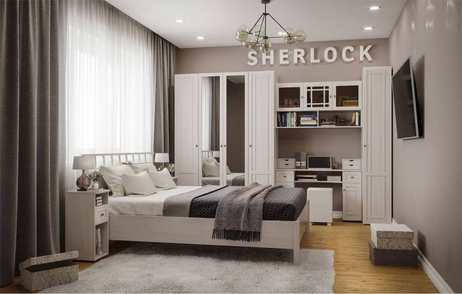 Кровать модель Шерлок в хоффе