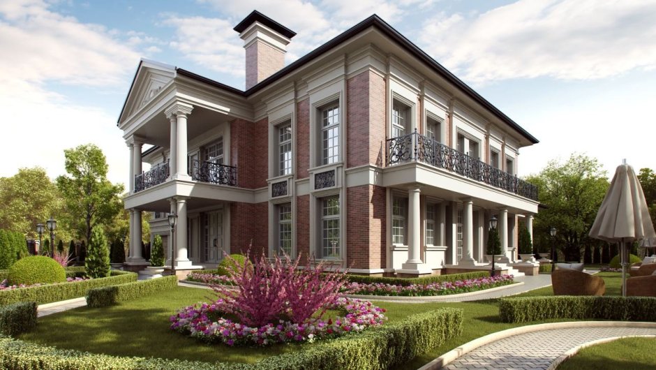 Фасад в классическом стиле