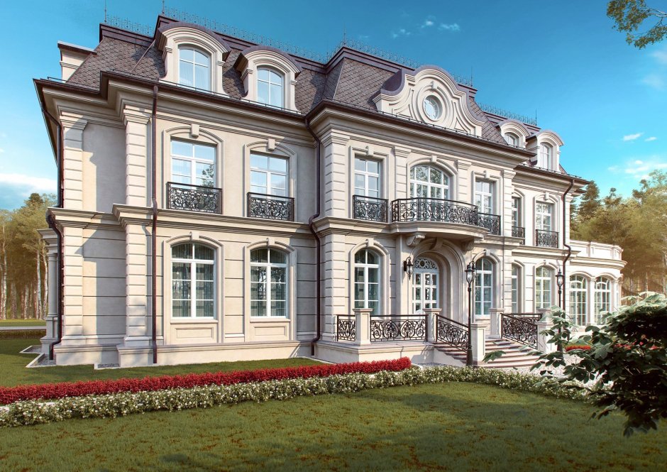 Особняк в стиле классицизм Англия