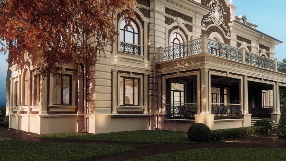 Особняк в классическом стиле Нео Классик