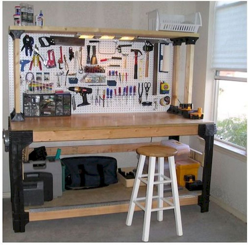 Wooden Garage workbench Kit