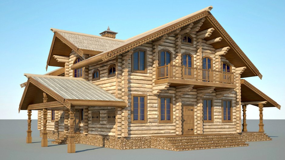 Терем деревянные дома