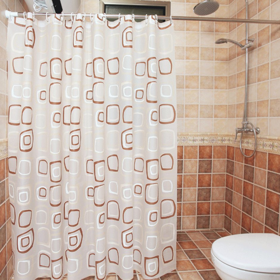 Угловой карниз для ванной комнаты Corner Shower Rods Kit
