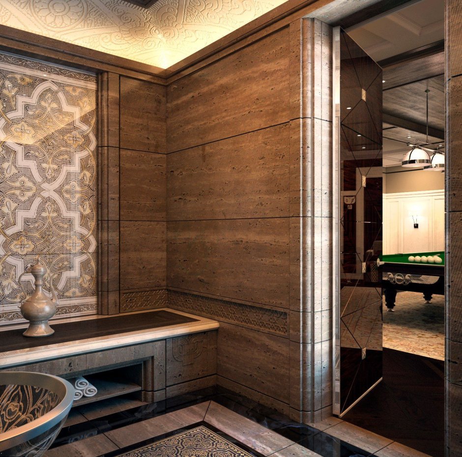 Ванная комната в стиле хамам