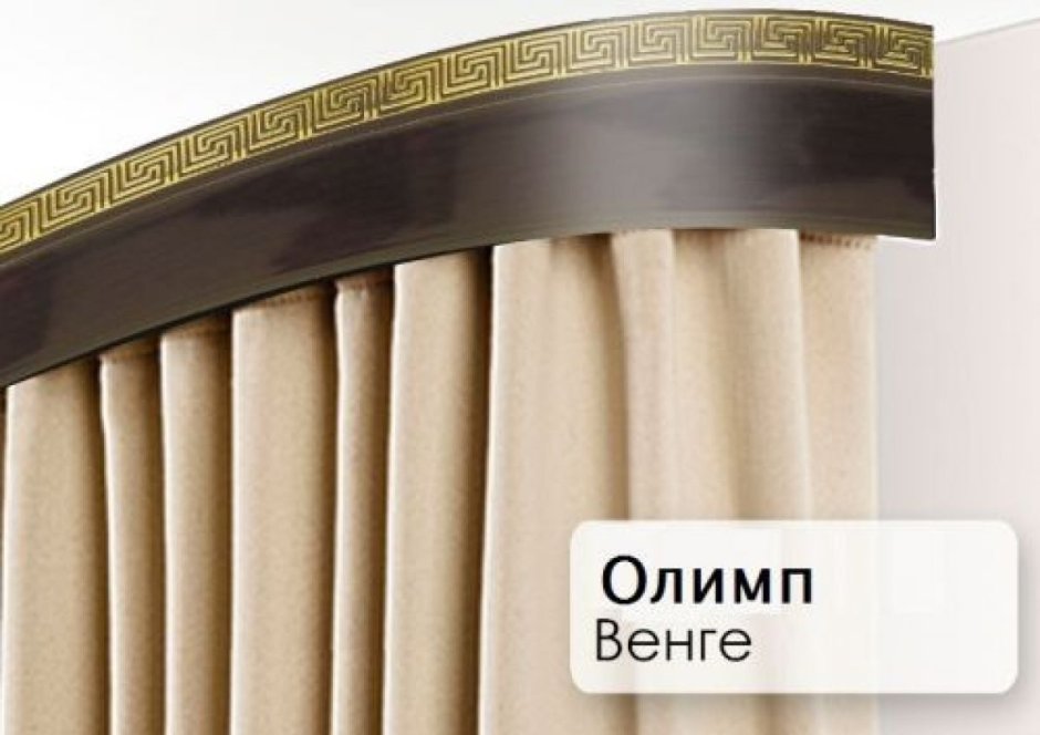 Карнизы потолочные Греция венге