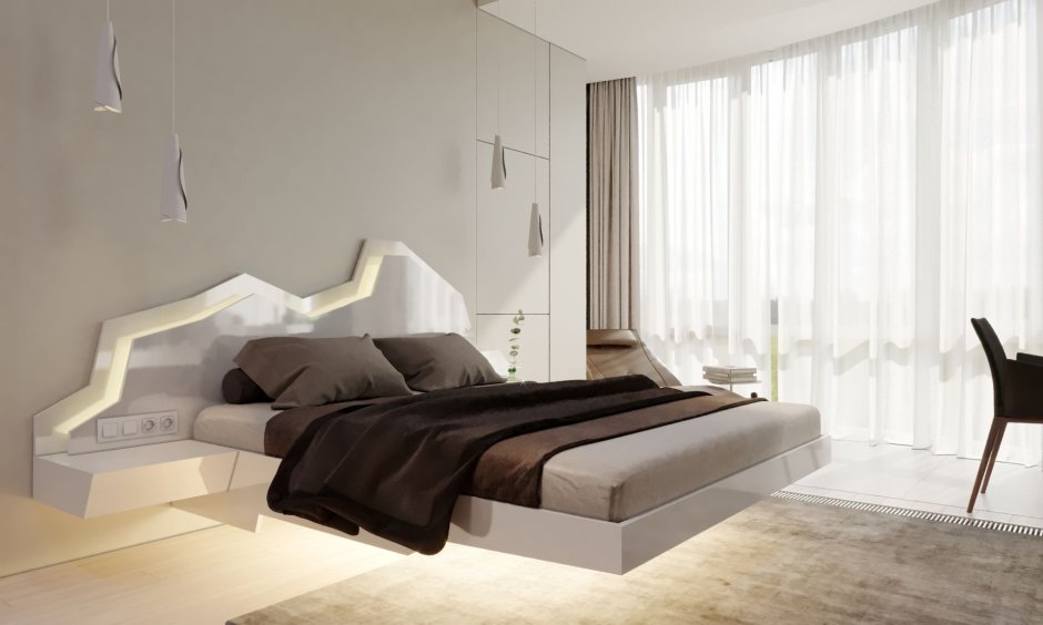 Кровать letto Fluttua Lago